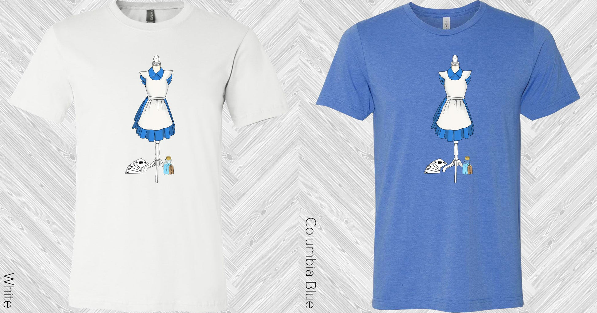 Alice In Wonderland Dress Graphic Tee Graphic Tee