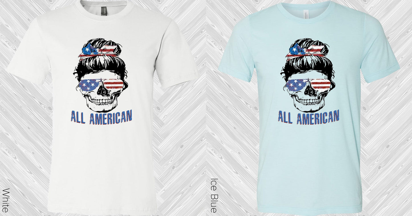 All American Skull Graphic Tee Graphic Tee