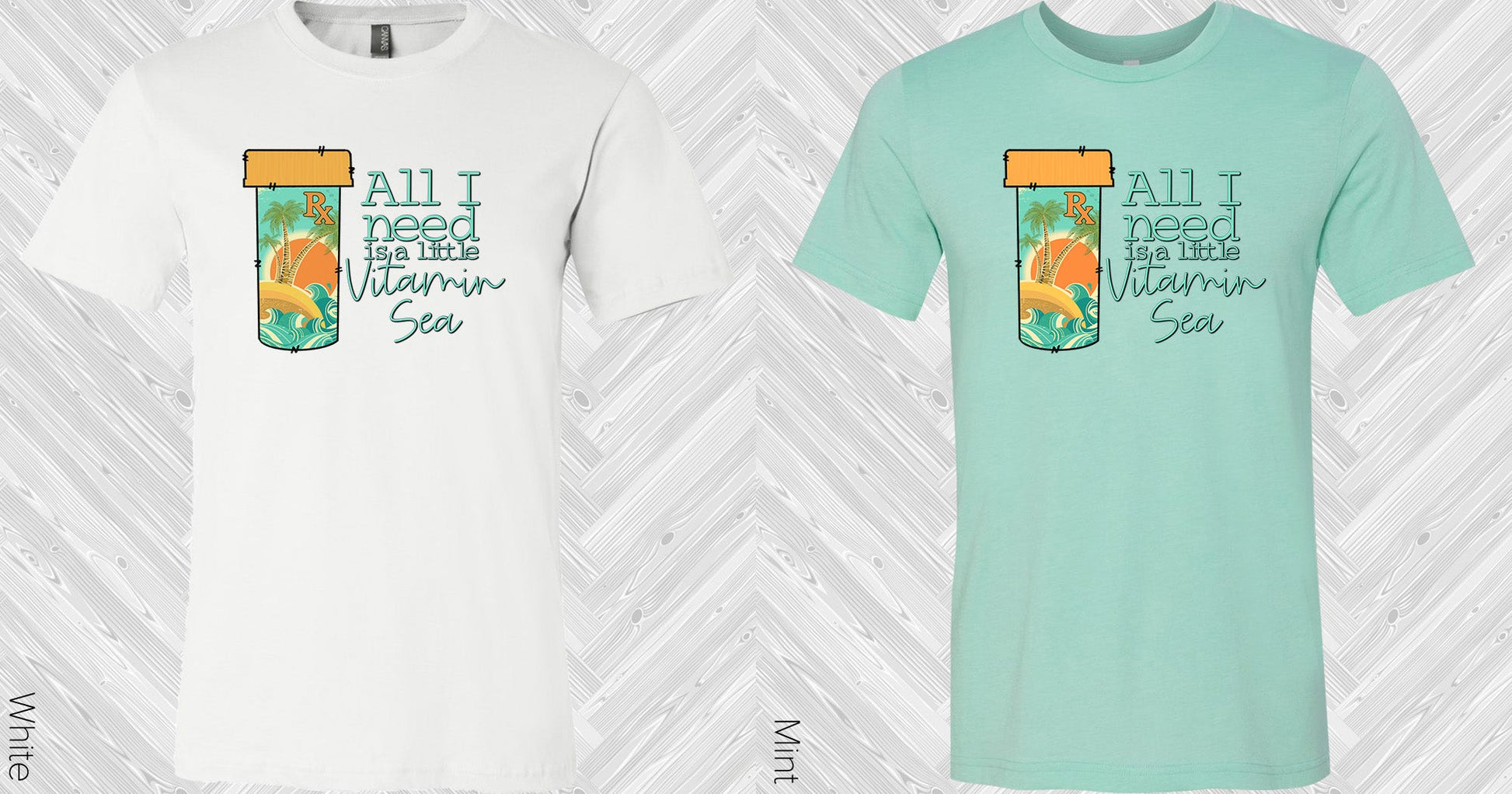 All I Need Is A Little Vitamin Sea Graphic Tee Graphic Tee