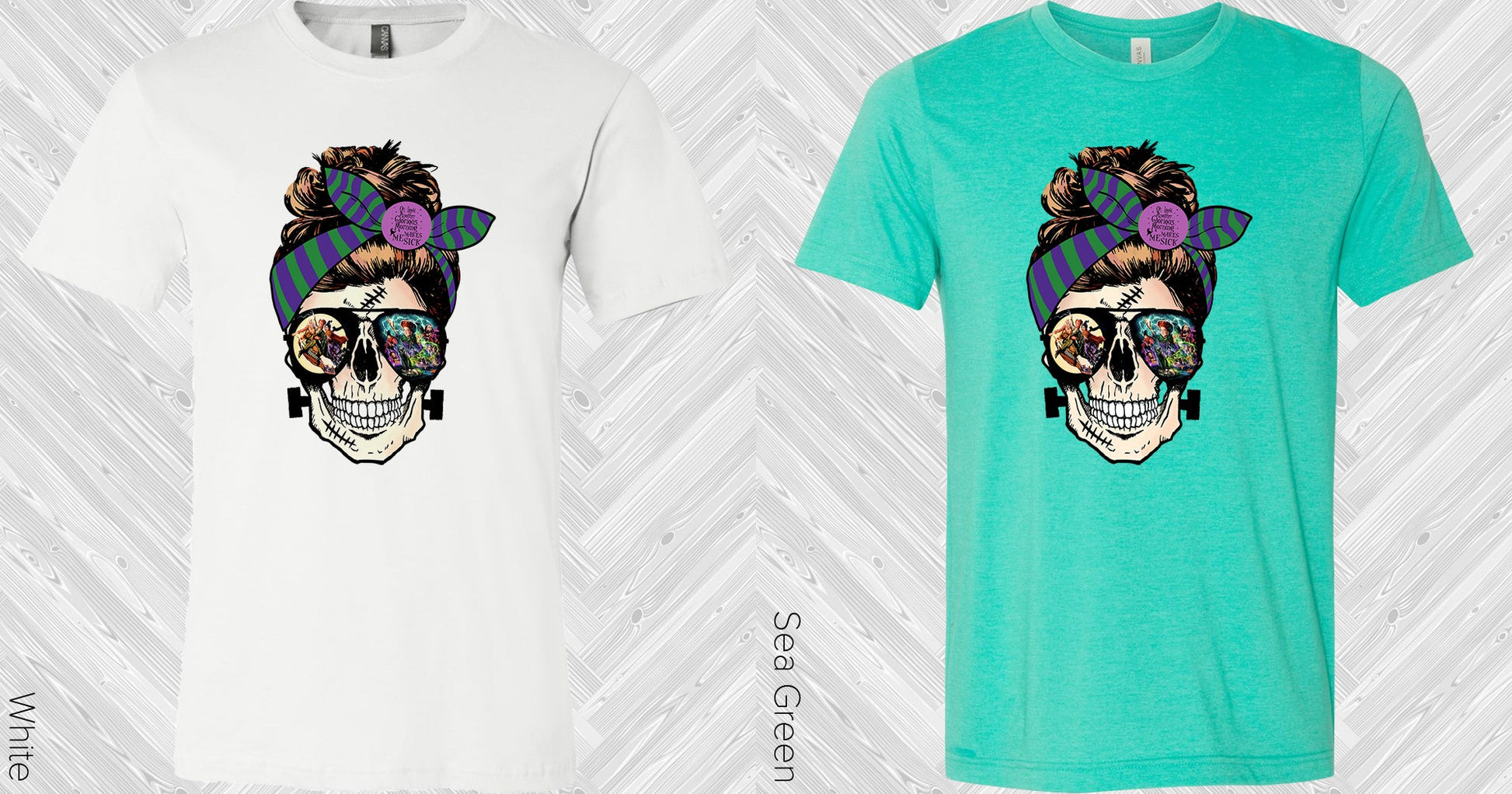 Another Glorious Morning Skull Graphic Tee Graphic Tee