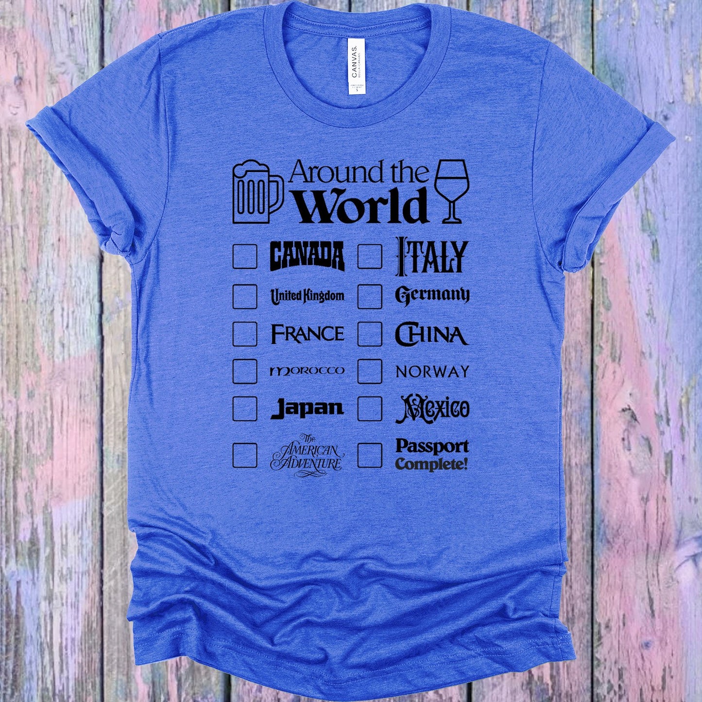 Around The World Graphic Tee Graphic Tee