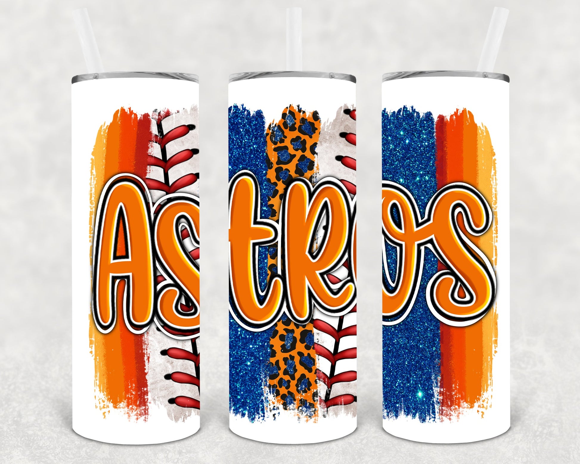 Astros 20 Oz Skinny Tumbler