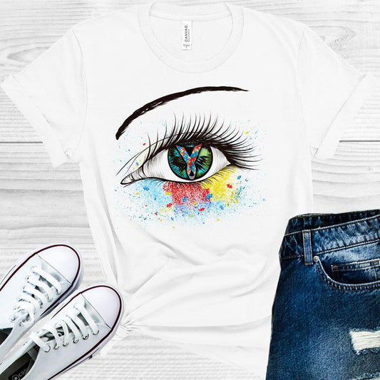 Autism Awareness Eye Graphic Tee Graphic Tee