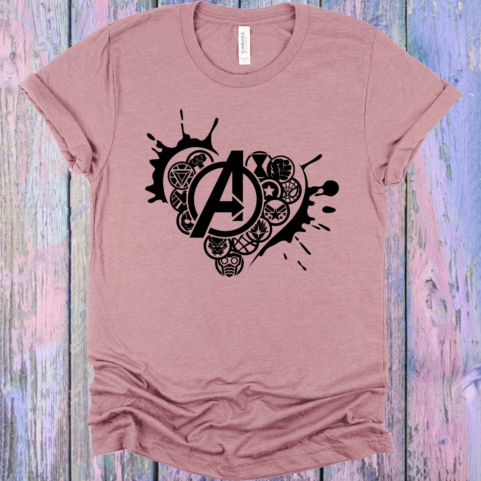 Avengers Heart Graphic Tee Graphic Tee