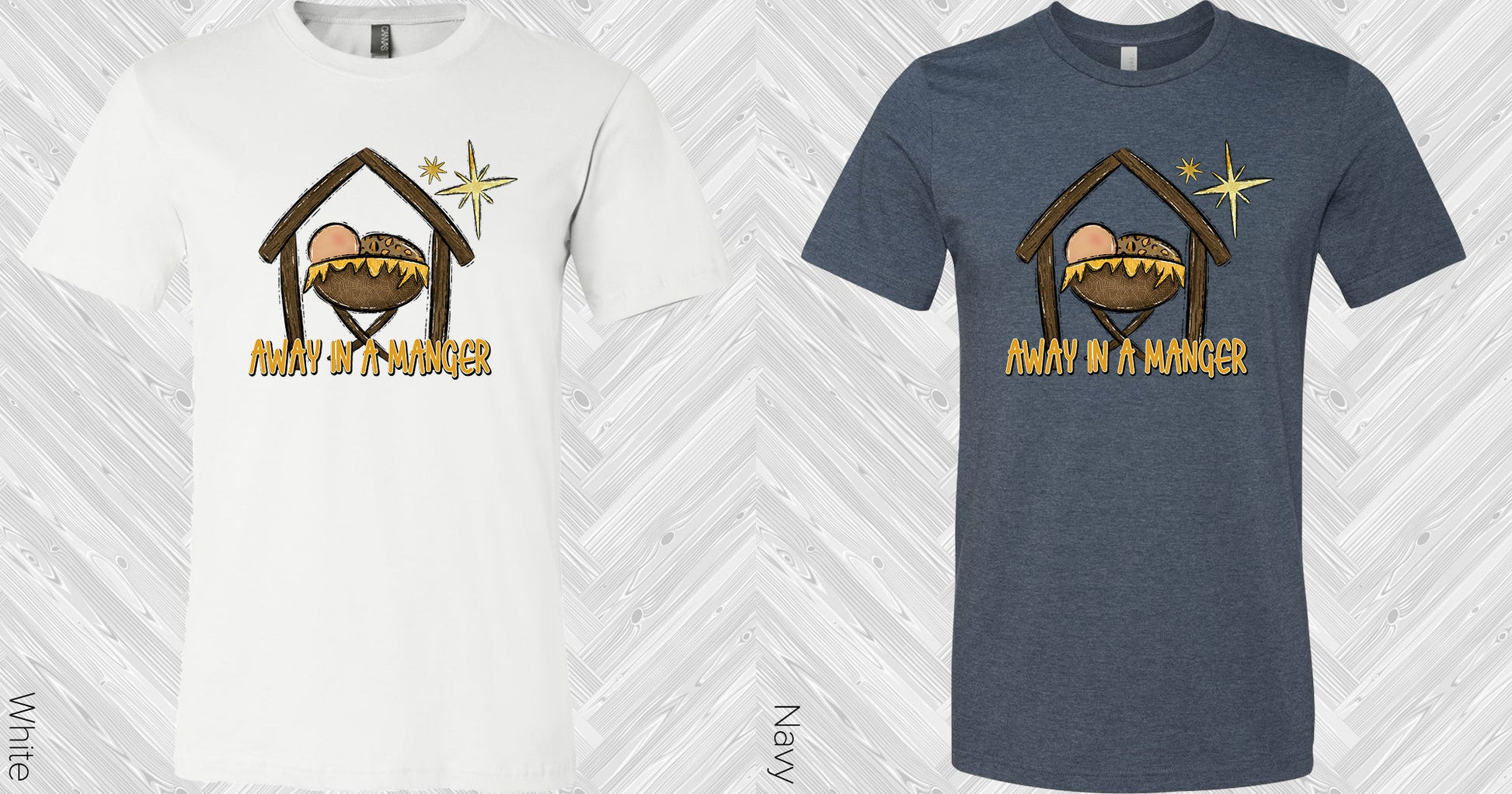 Away In A Manger Graphic Tee Graphic Tee