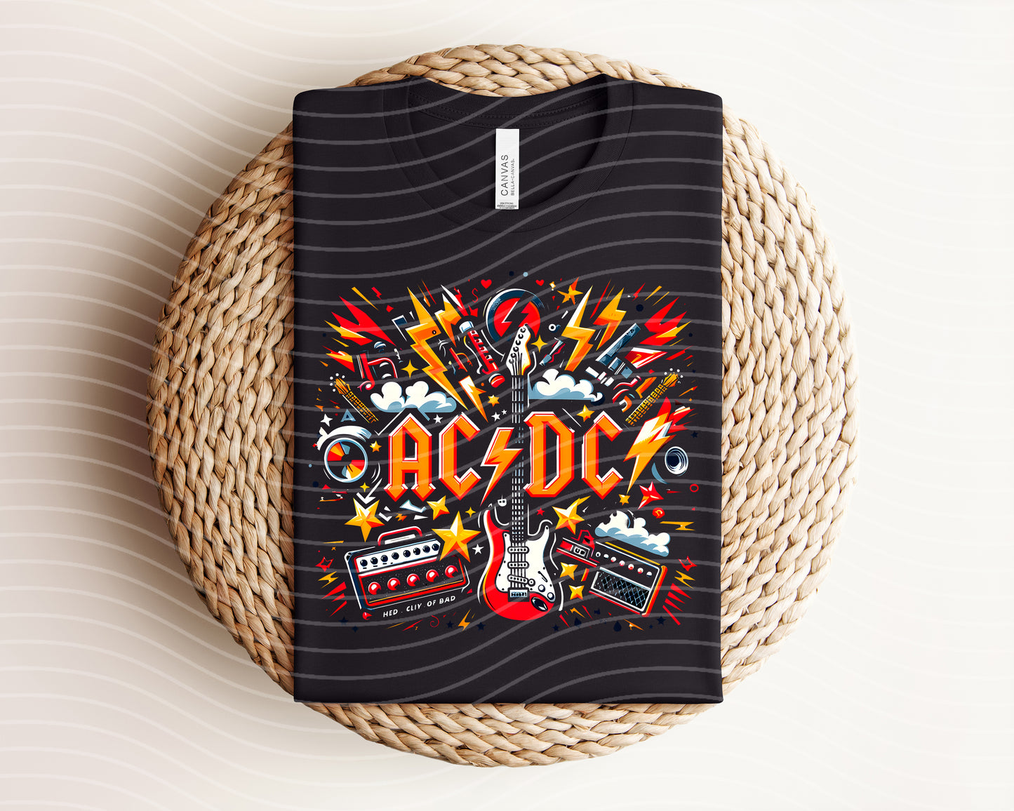 ACDC Concert Graphic Tee