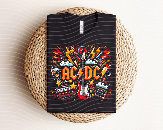 ACDC Concert Graphic Tee