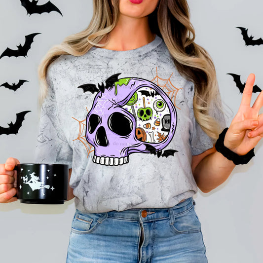 Horror Skull Graphic Tee