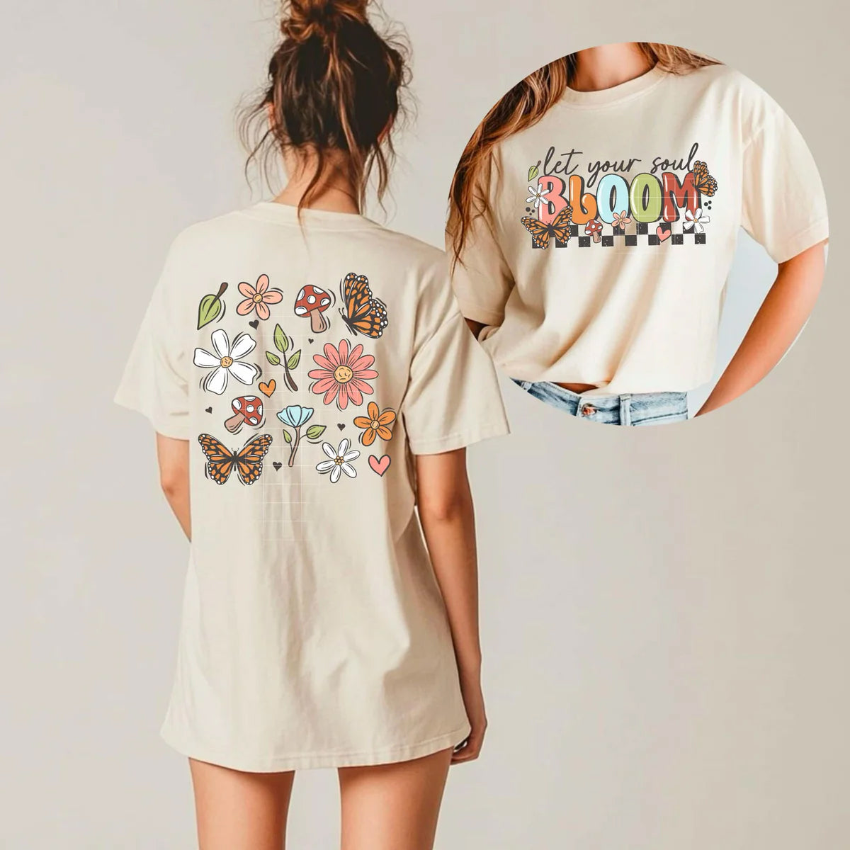 Let Your Soul Bloom Graphic Tee