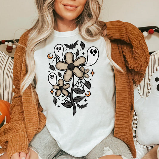 Ghost Flowers Graphic Tee