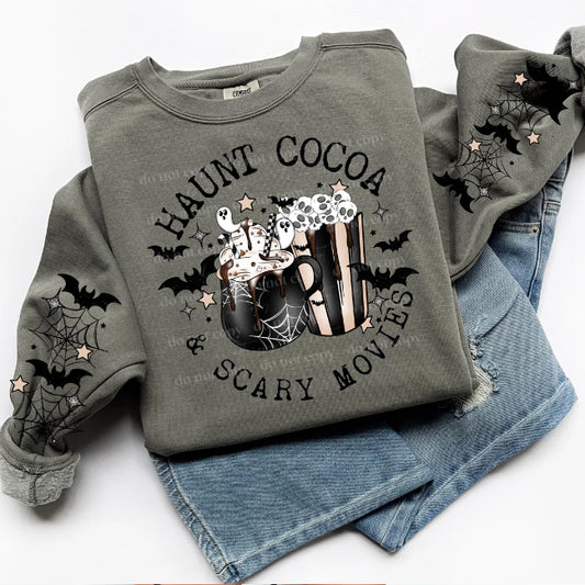 Haunt Cocoa & Scary Movies Graphic Tee