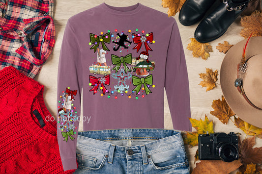 Coquette Christmas Vacation Graphic Tee