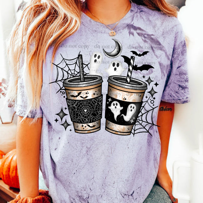 Spooky Coffee Graphic Tee
