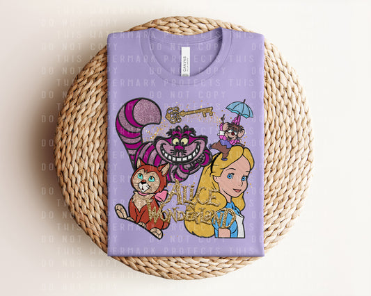 Alice in Wonderland Graphic Tee