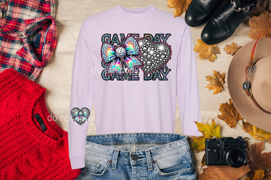 Game Day Volleyball Graphic Tee