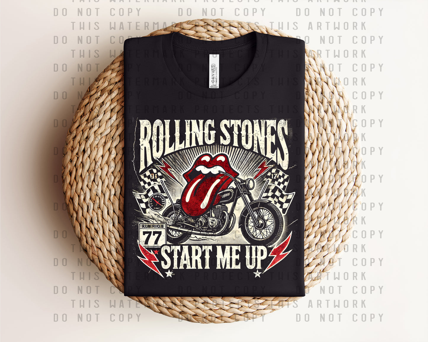 Rolling Stones Concert Graphic Tee