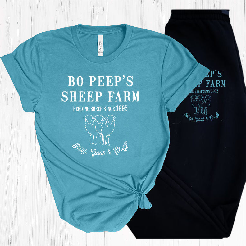 Bo Peeps Sheep Farm Graphic Tee Graphic Tee