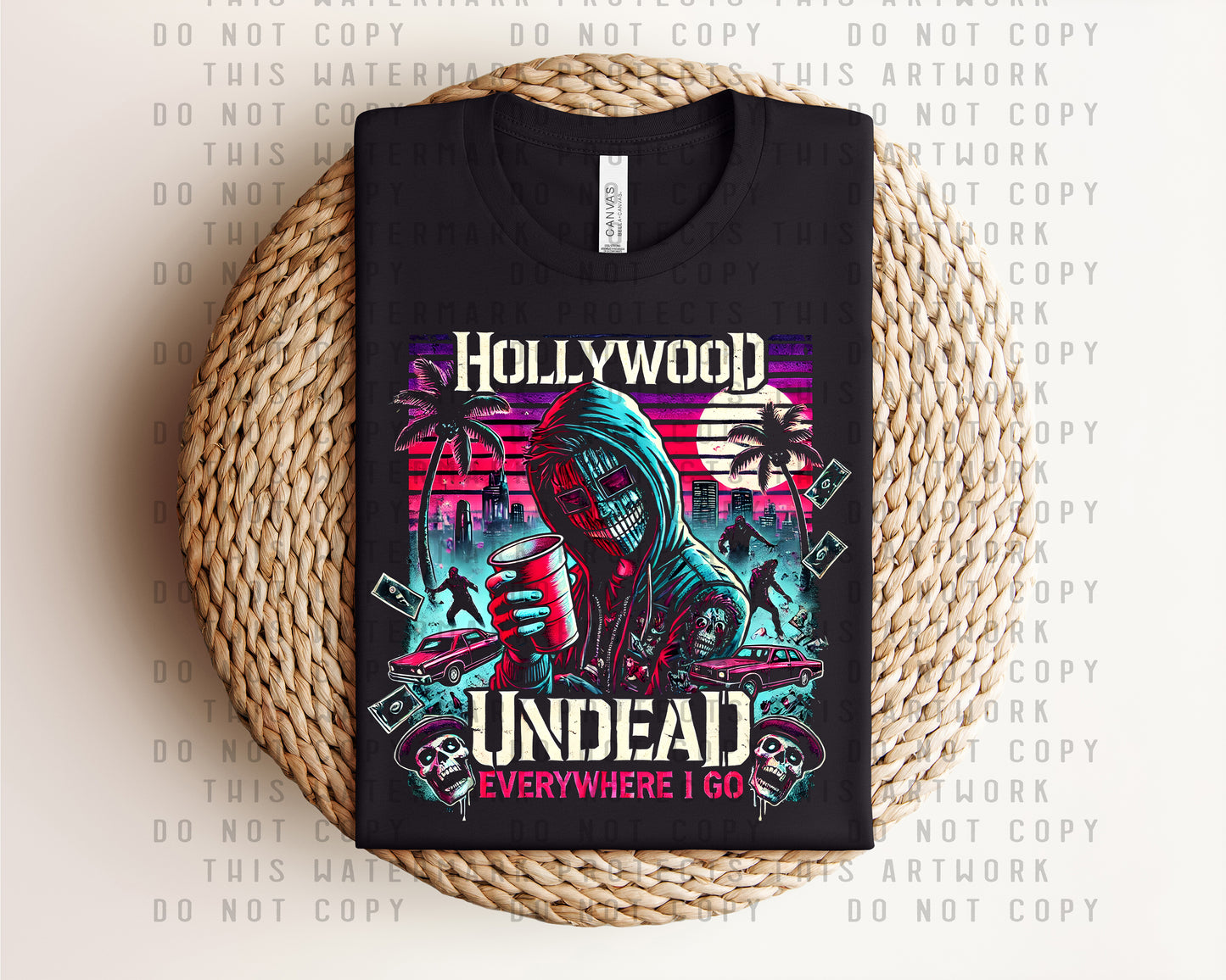 Hollywood Undead Concert Graphic Tee