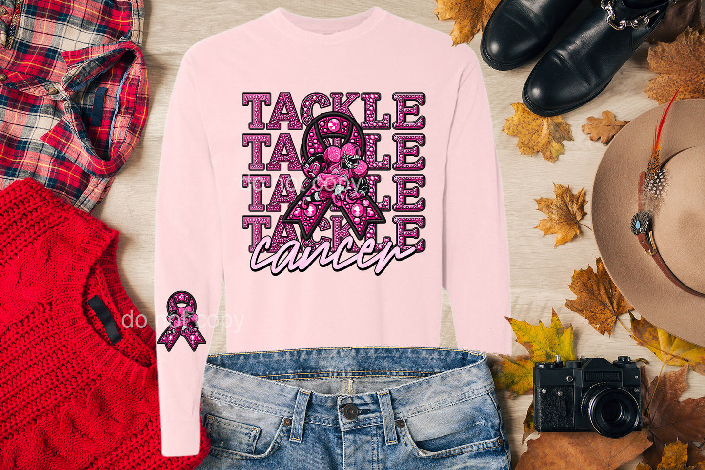 Tackle Cancer Graphic Tee