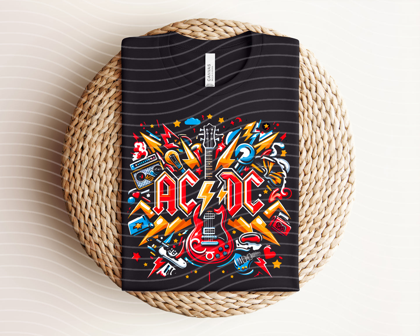 ACDC Concert Graphic Tee