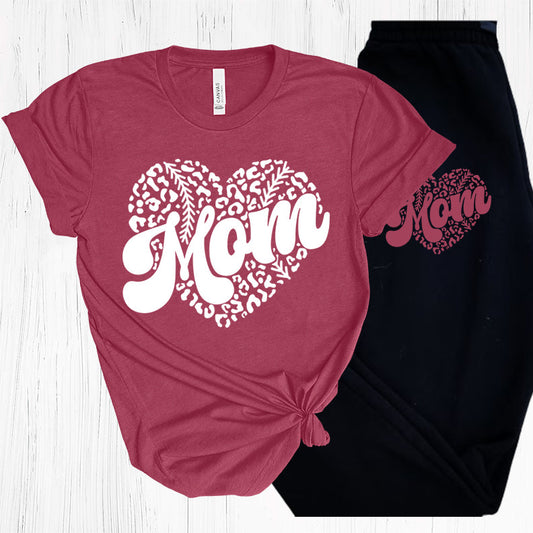 Baseball/Softball Mom Graphic Tee Graphic Tee
