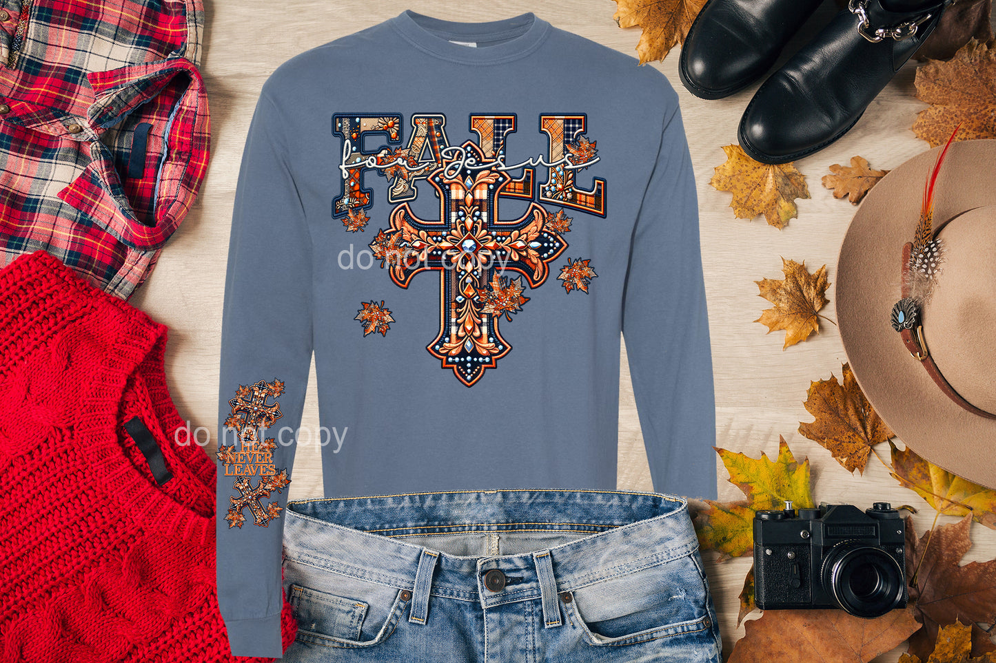 Fall for Jesus Graphic Tee