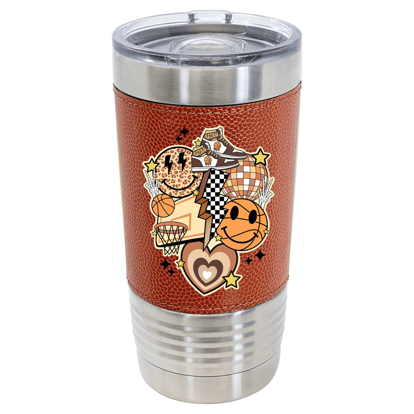 Basketball Collage Tumbler