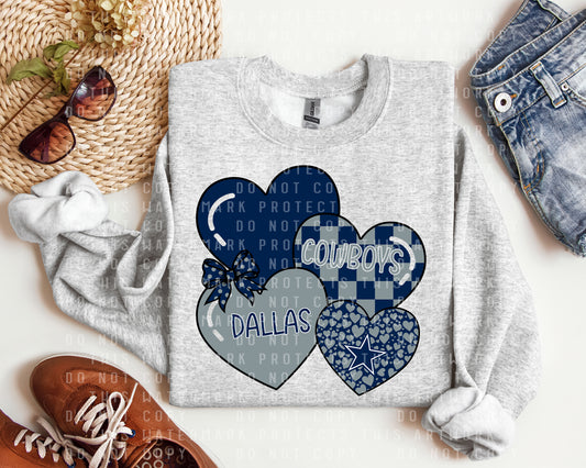 Dallas Hearts Graphic Tee