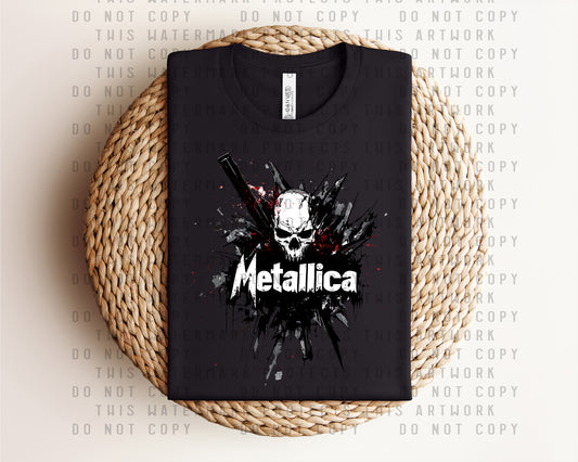 Metallica Concert Graphic Tee