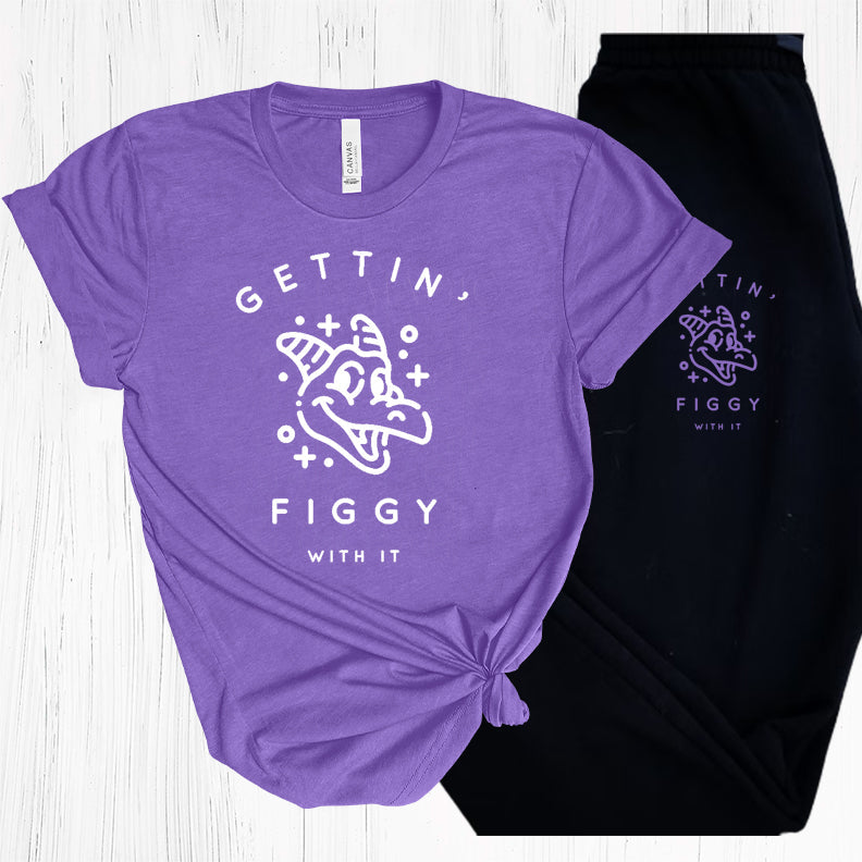 Gettin Figgy With It Graphic Tee Graphic Tee