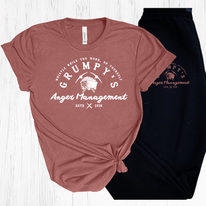 Grumpys Anger Management Graphic Tee Graphic Tee
