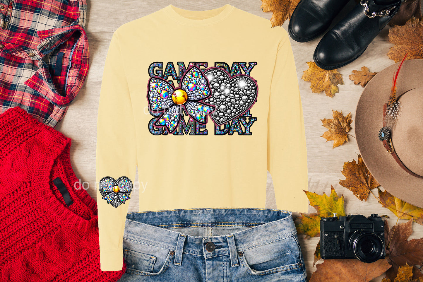 Game Day Softball Graphic Tee