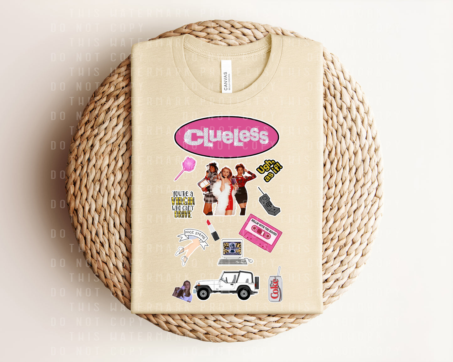 Clueless Graphic Tee