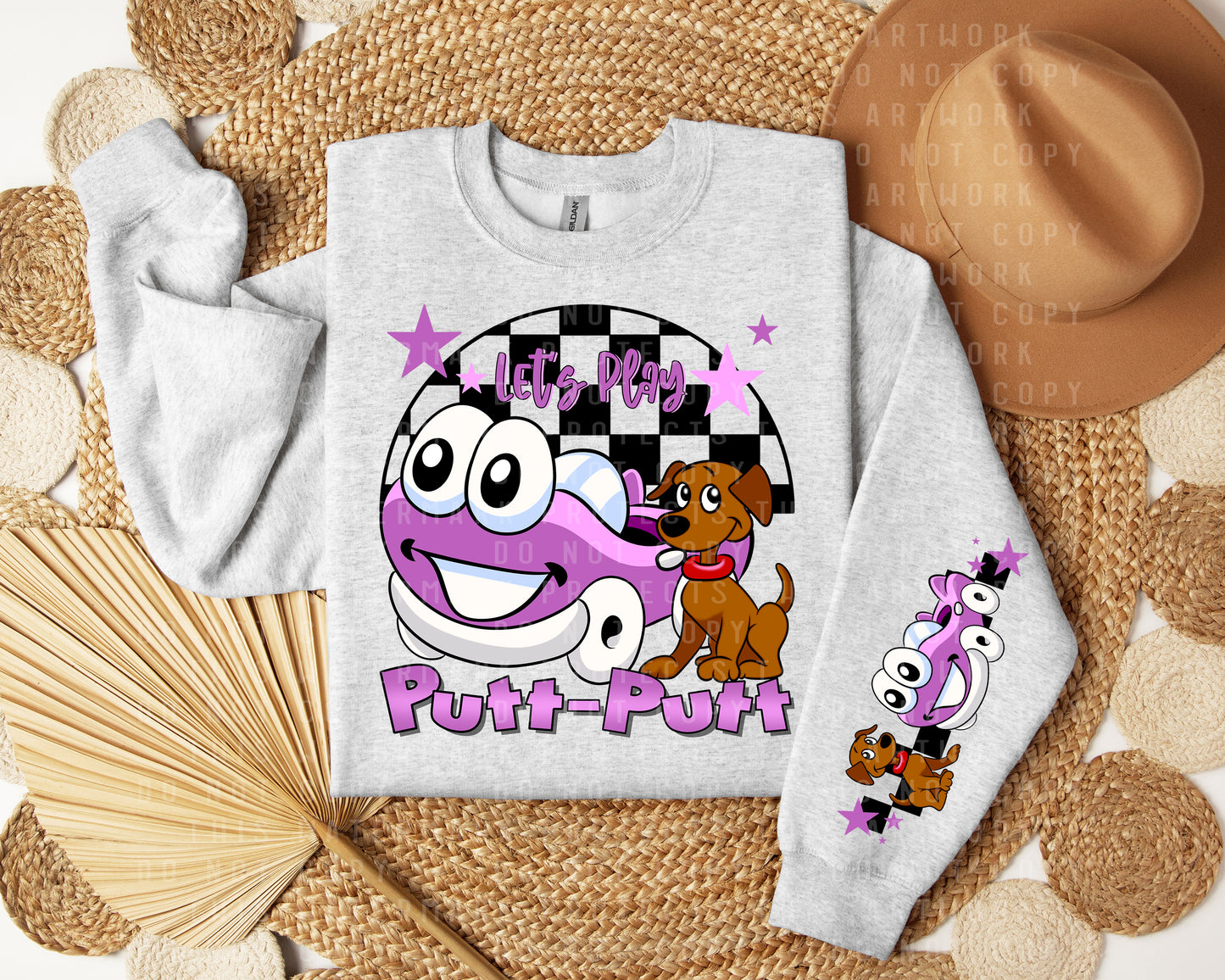 Let's Play Putt Putt Graphic Tee