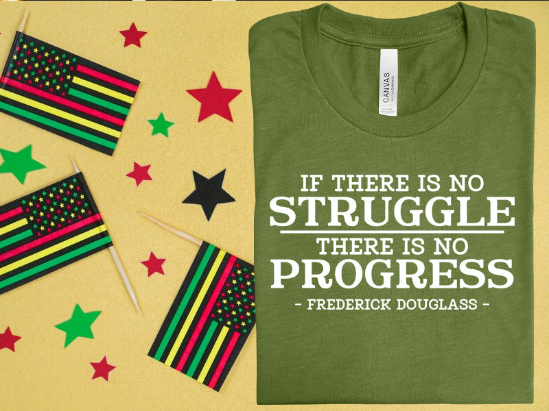 If There Is No Struggle Progress Graphic Tee Graphic Tee