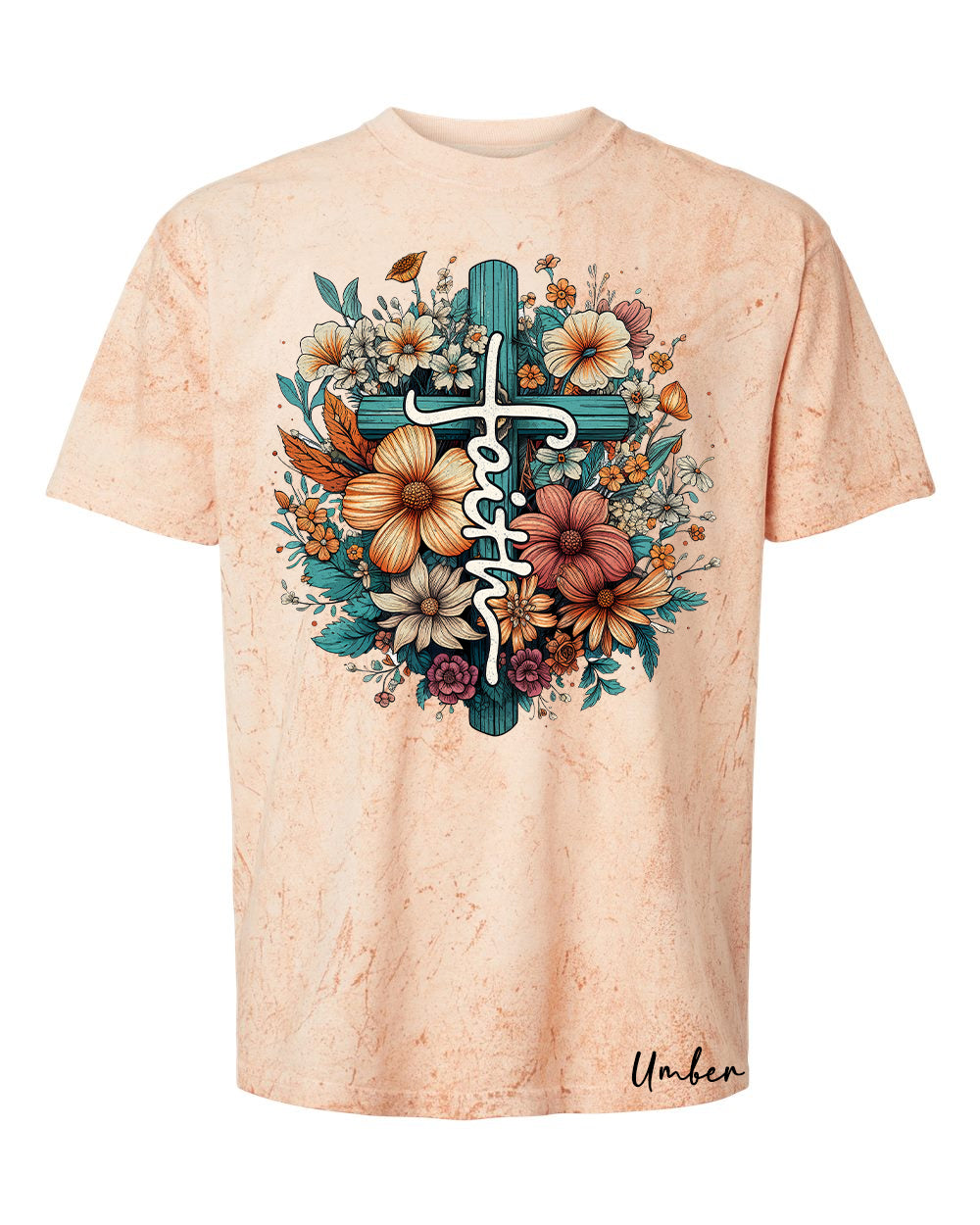 Faith Floral Graphic Tee