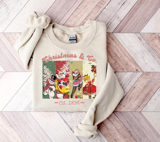 Vintage Christmas & Co Graphic Tee