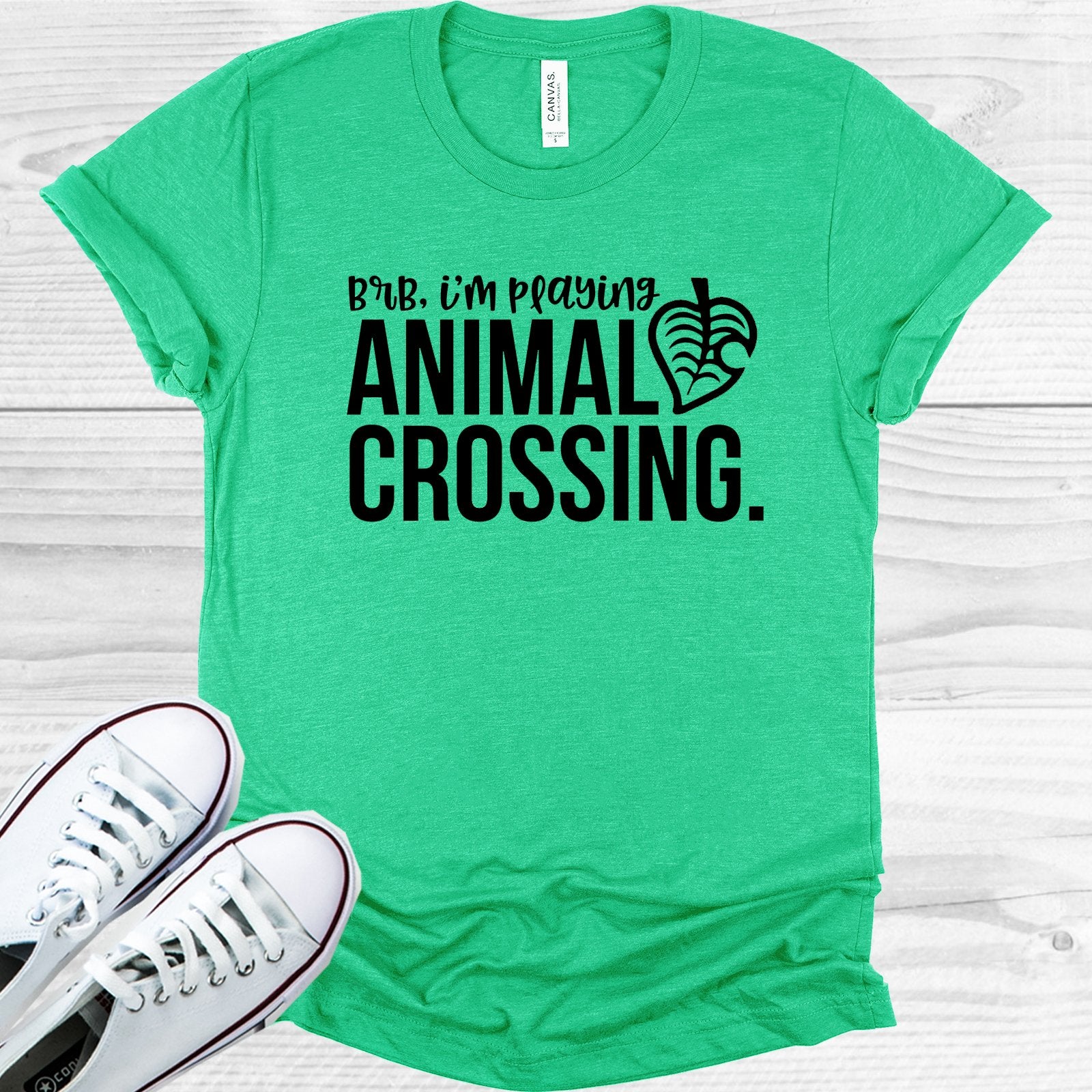 Brb Im Playing Animal Crossing Graphic Tee Graphic Tee