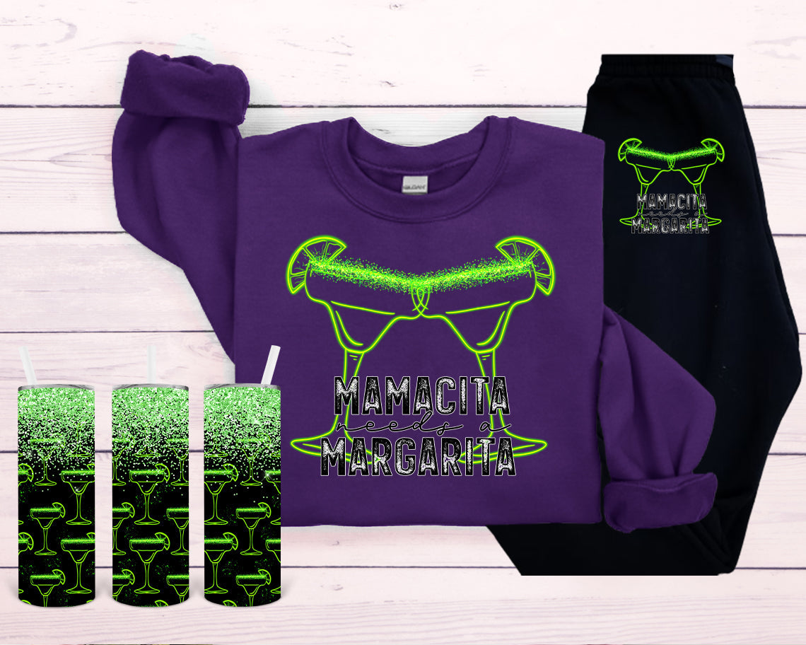 Mamacita Needs A Margarita Graphic Tee Graphic Tee