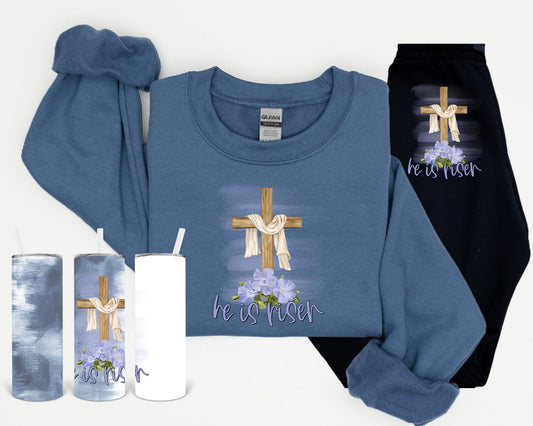 He Is Risen 20 Oz Skinny Tumbler