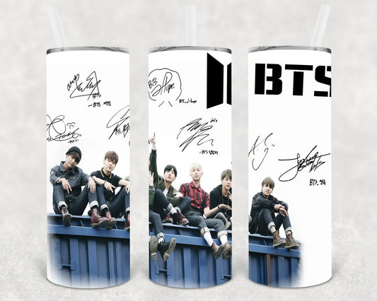 Bts 20 Oz Skinny Tumbler