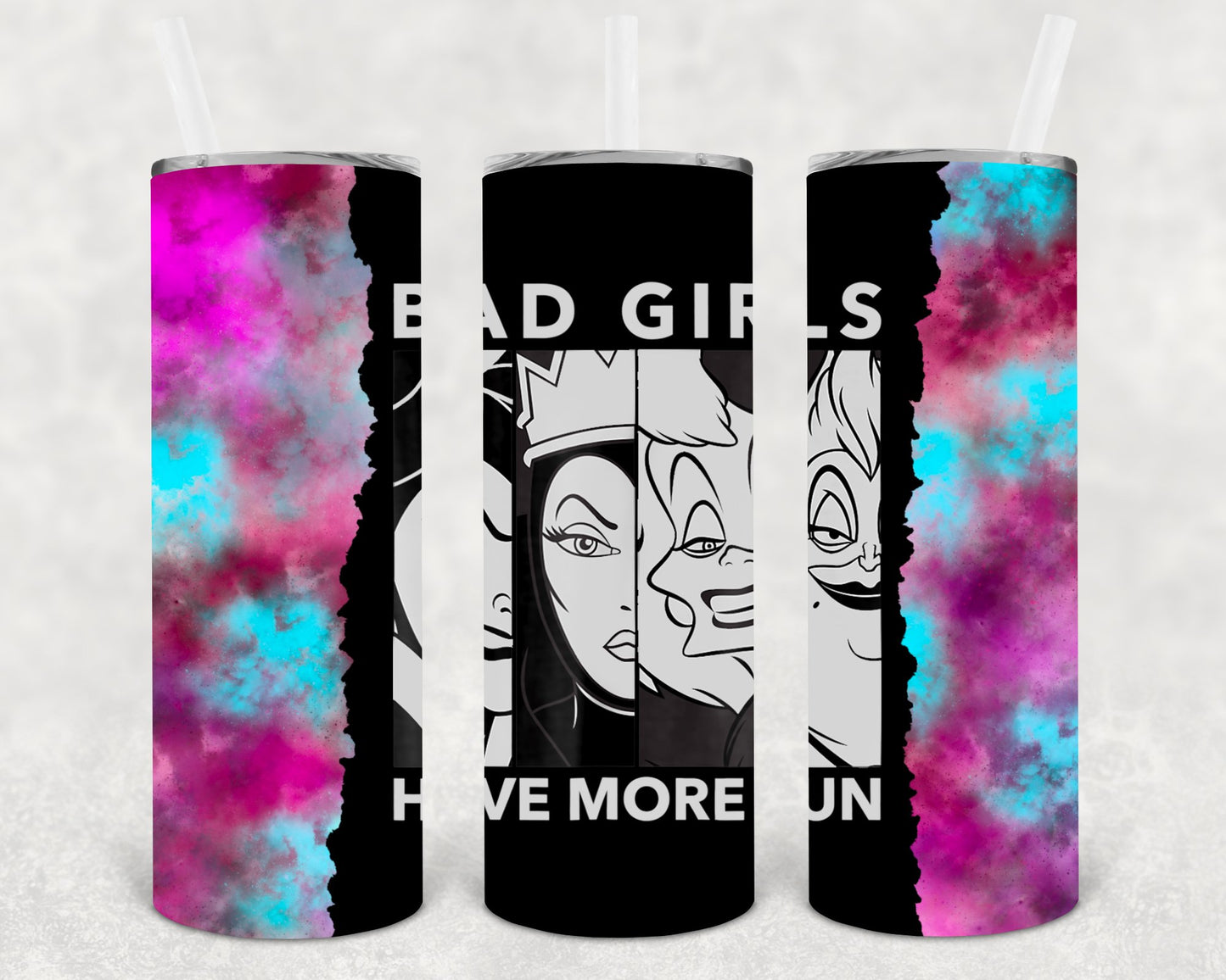 Bad Girls Have More Fun 20 Oz Skinny Tumbler
