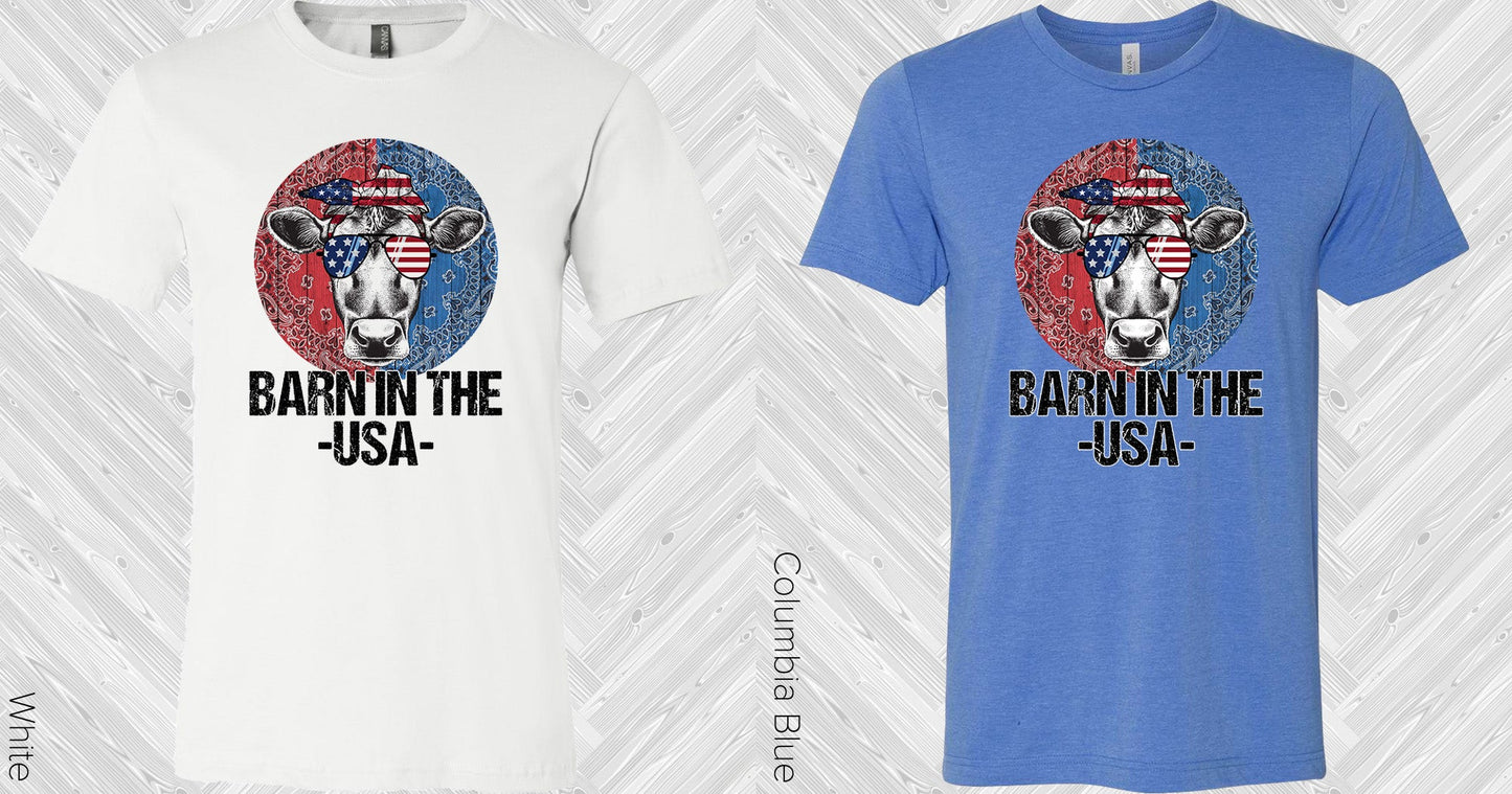 Barn In The Usa Graphic Tee Graphic Tee