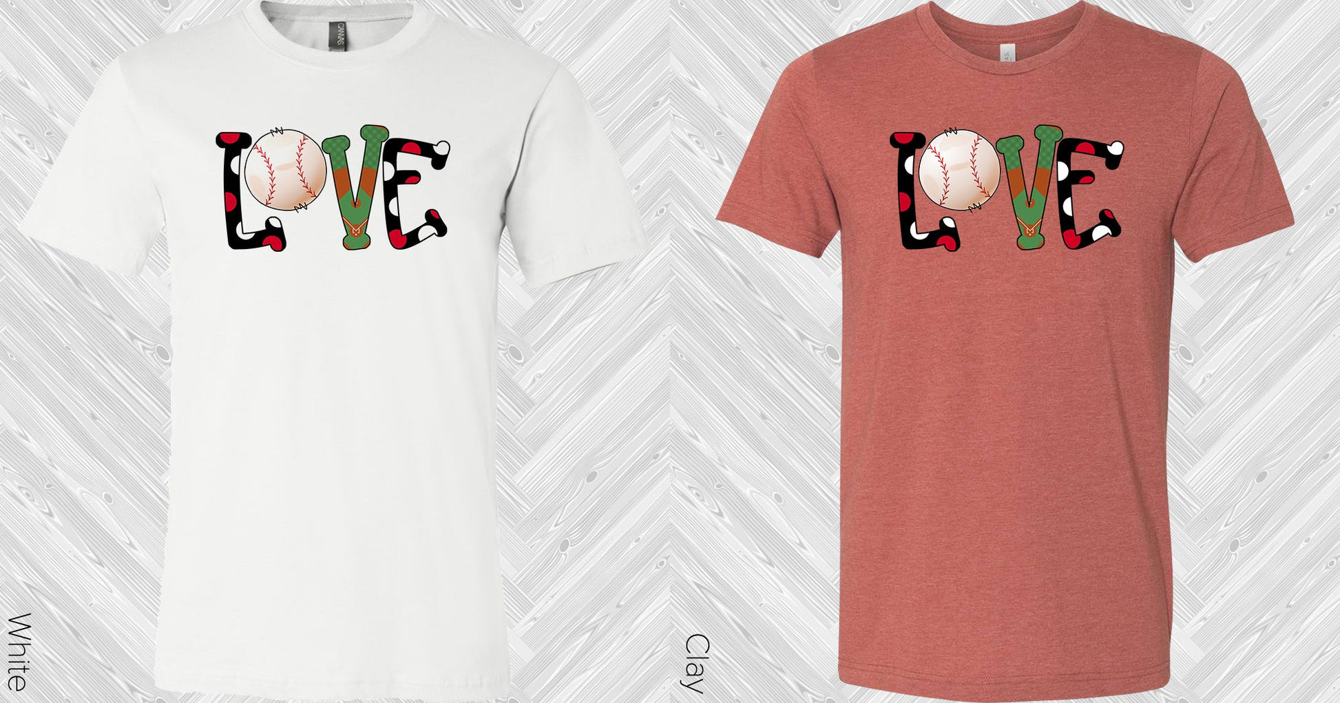 Baseball Love Graphic Tee Graphic Tee