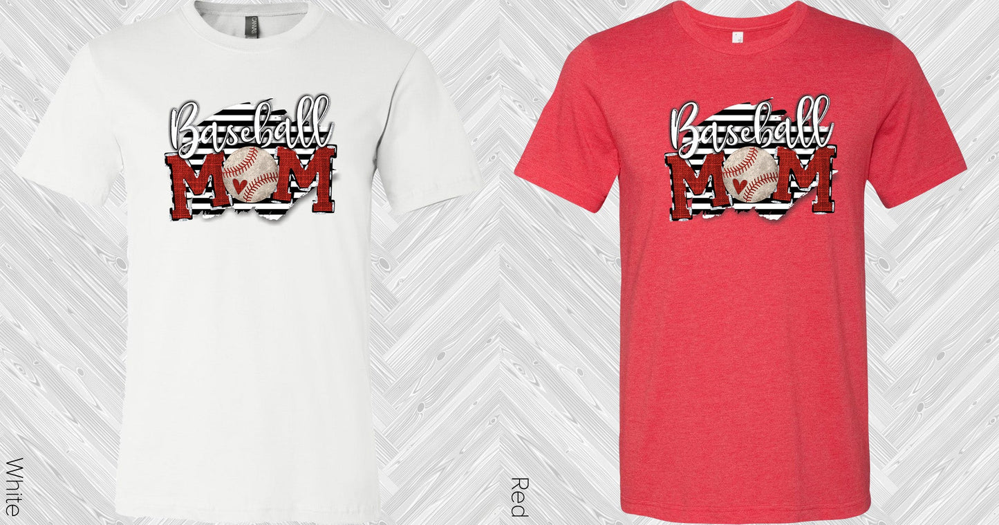 Baseball Mom Graphic Tee Graphic Tee