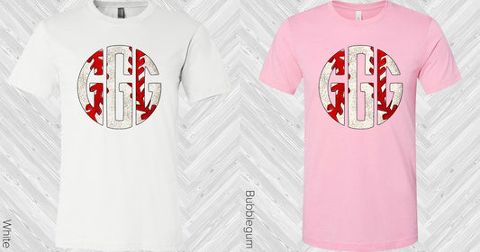 Baseball Monogram Graphic Tee Graphic Tee