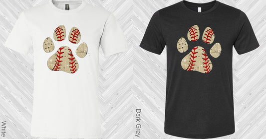 Baseball Paw Graphic Tee Graphic Tee