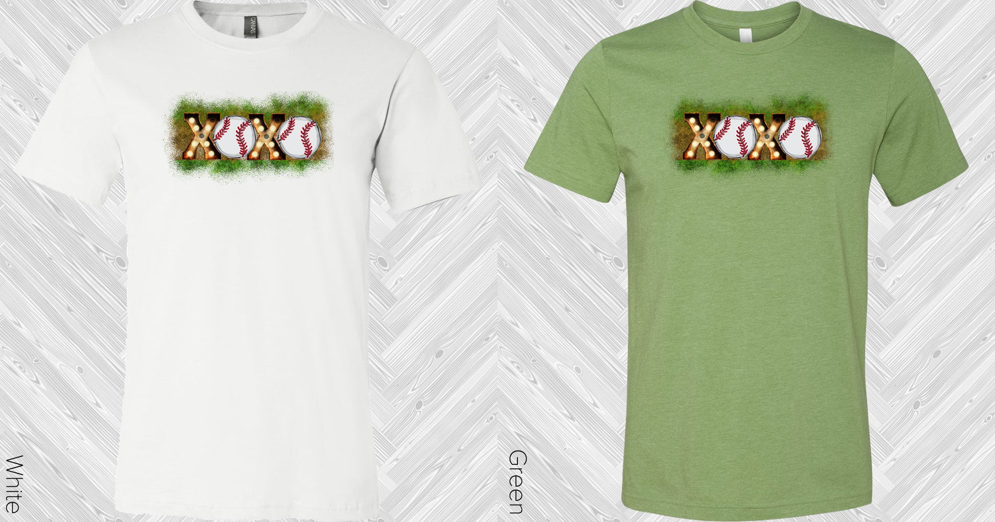 Baseball Xoxo Graphic Tee Graphic Tee