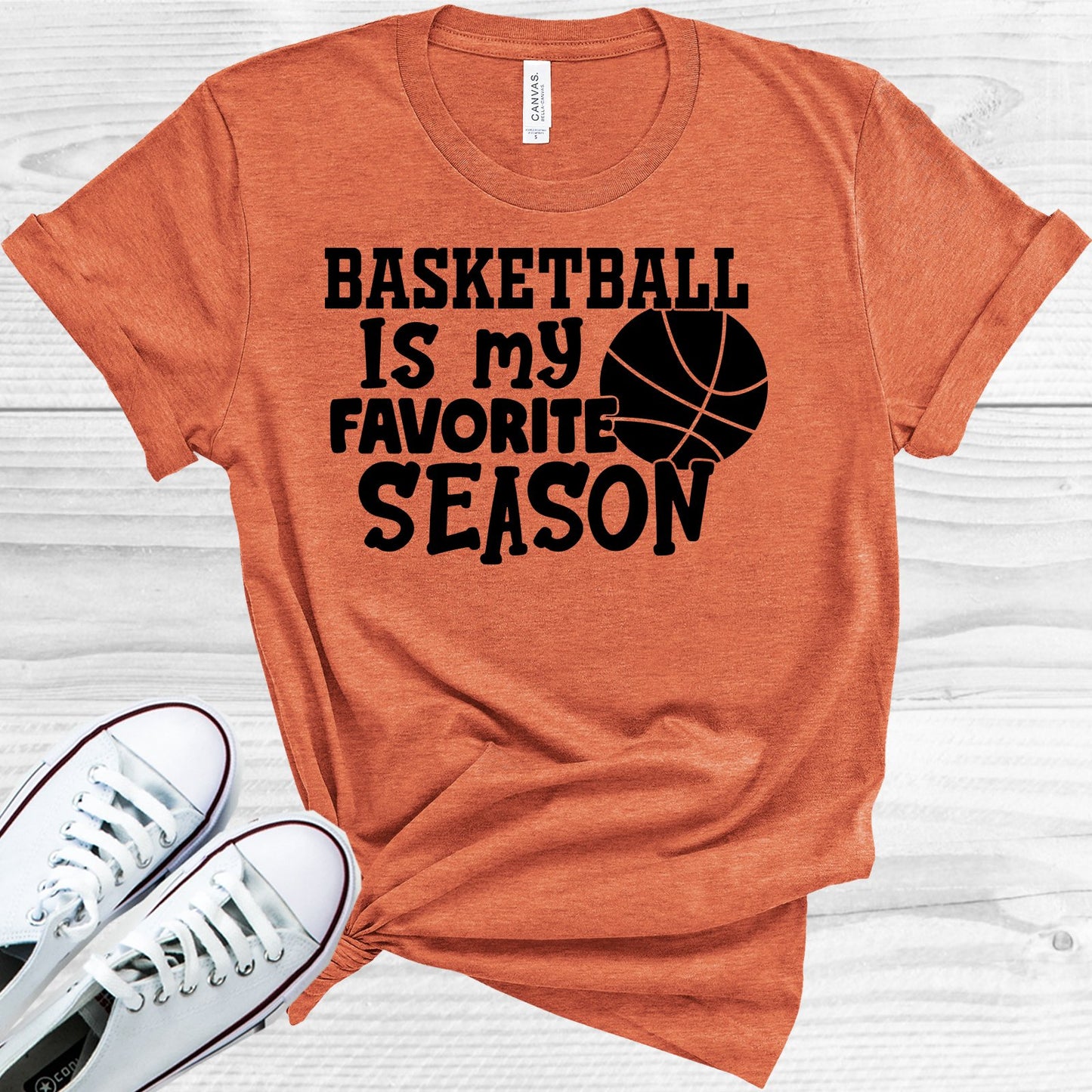 Basketball Is My Favorite Season Graphic Tee Graphic Tee