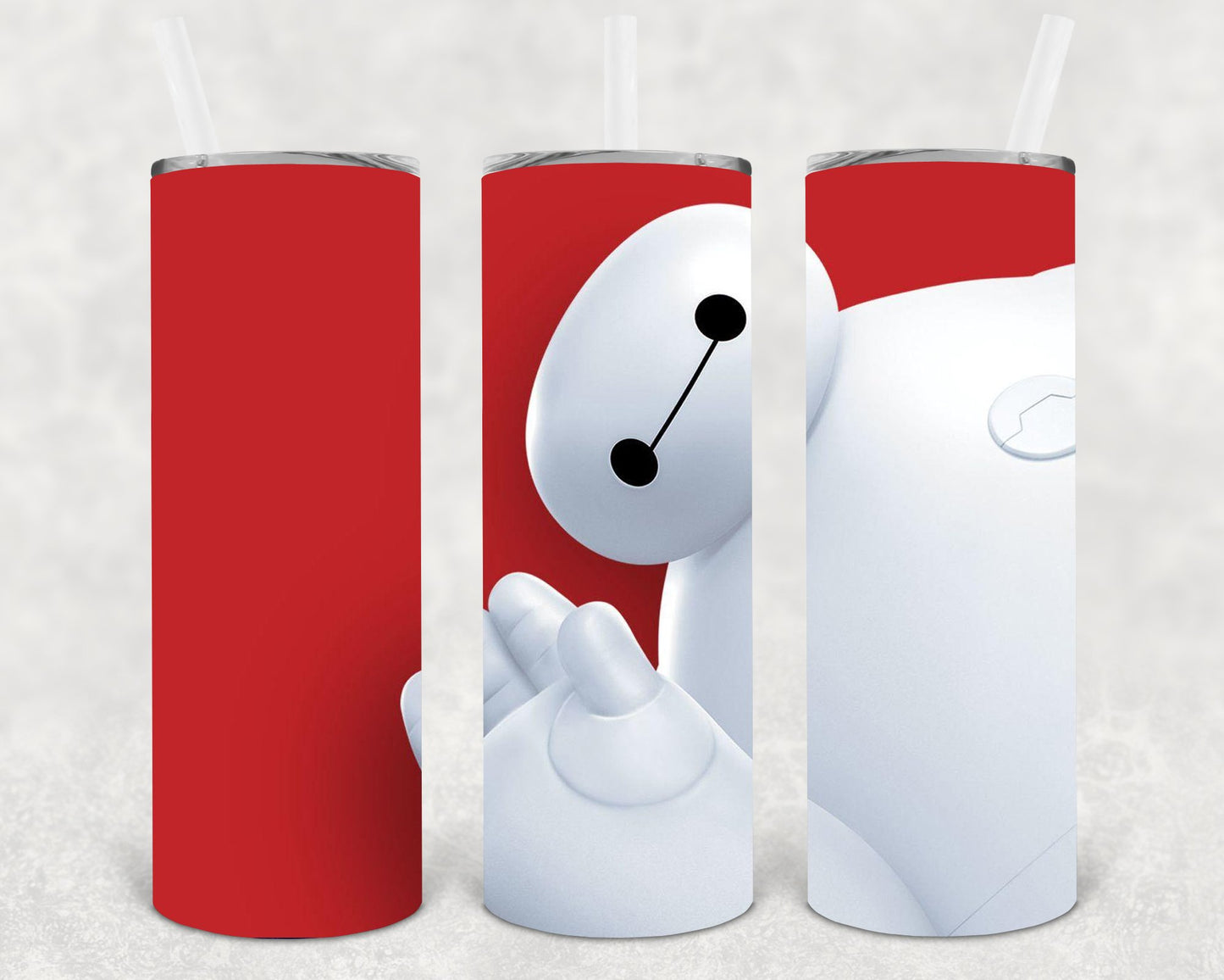 Baymax 20 Oz Skinny Tumbler